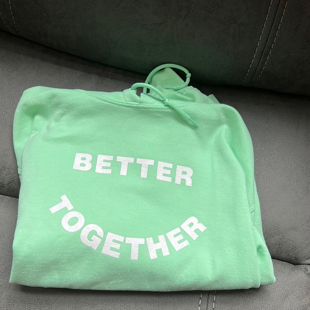 XPLR Sam and Colby Better together sweatshirt.